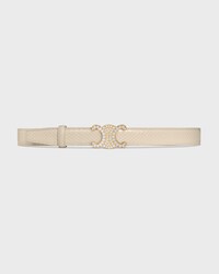lanière de ceinture réversible 25MM Cuir de Taurillon et Veau façon python -  -  - 2 | CELINE