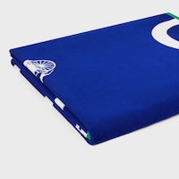 beach towel IN c sulky terry cotton - ROYAL BLUE/WHITE -  - 2 | CELINE