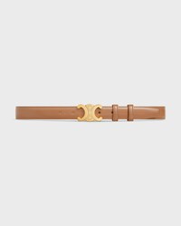 Triomphe Belt 25MM  IN Taurillon Leather - BRONZE -  - 2 | CELINE