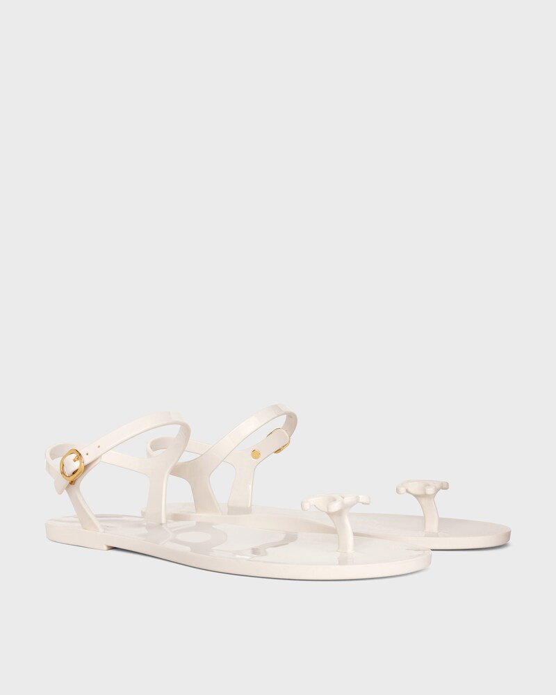 JELLY BAY SANDAL IN ECO CERTIFIED PVC - CHALK -  - 1 | CELINE