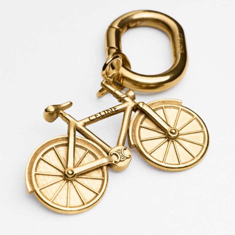 VÉLO CHARMS EN LAITON DORÉ - Or - CHARMS - 1 | CELINE