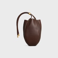 スモール ドロップ バケット / サプルスムースカーフスキン - チョコレート - バケットバッグ - 2 | CELINE