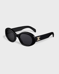 Triomphe 01 sunglasses in Acetate - BLACK -  - 2 | CELINE