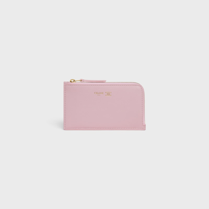 長款拉鍊卡包 - 髒粉紅 / 西拉葡萄色 - 新品 - 1 | CELINE