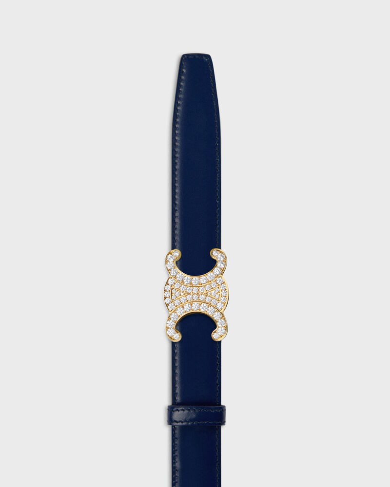 Fibbia Triomphe da 25 MM IN OTTONE CON STRASS -  -  - 1 | CELINE