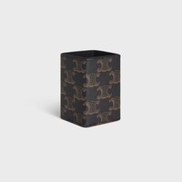 Perfume Holder 100ml in Triomphe Canvas and Calfskin - TAN - FRAGRANCES - 2 | CELINE