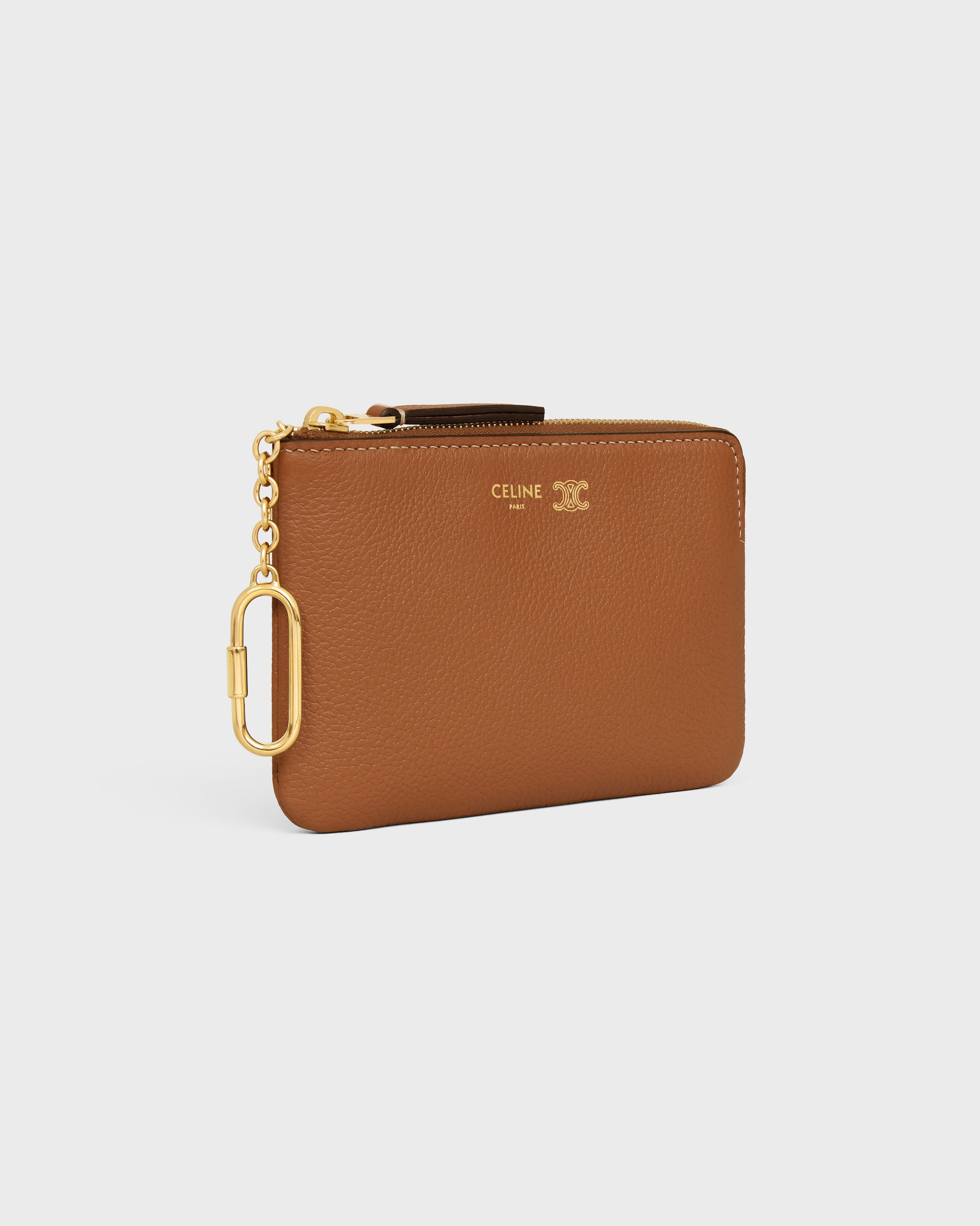 CELINE レザー キーホルダー ブラウン ゴールドSale!! L100K2O54-GHD1_2_SPR26_W_V1.jpg?V2