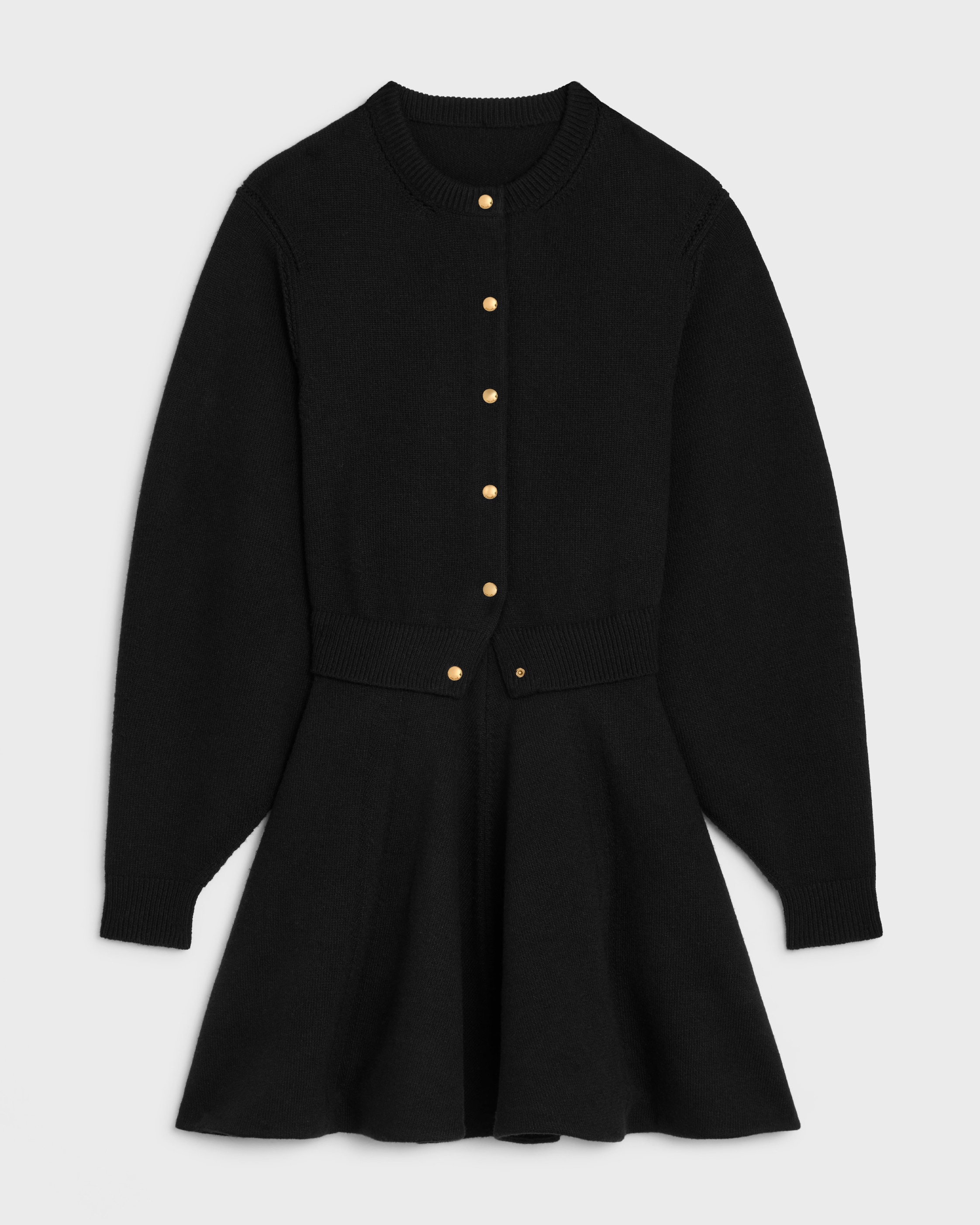 CELINE mini dress IN wool