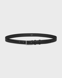 BC-03 25MM BELT IN Taurillon Leather - BLACK -  - 1 | CELINE