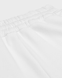 mini shorts IN cotton fleece - OPTIC WHITE / BLEU KLEIN -  - 2 | CELINE