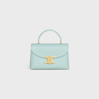 TEEN NINO BAG IN SUPPLE GRAINED CALFSKIN - POWDER BLUE - CROSS-BODY BAGS - 1 | CELINE
