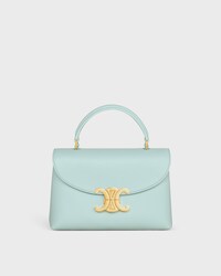 TEEN NINO BAG IN SUPPLE GRAINED CALFSKIN - POWDER BLUE - SHOULDER BAGS - 1 | CELINE