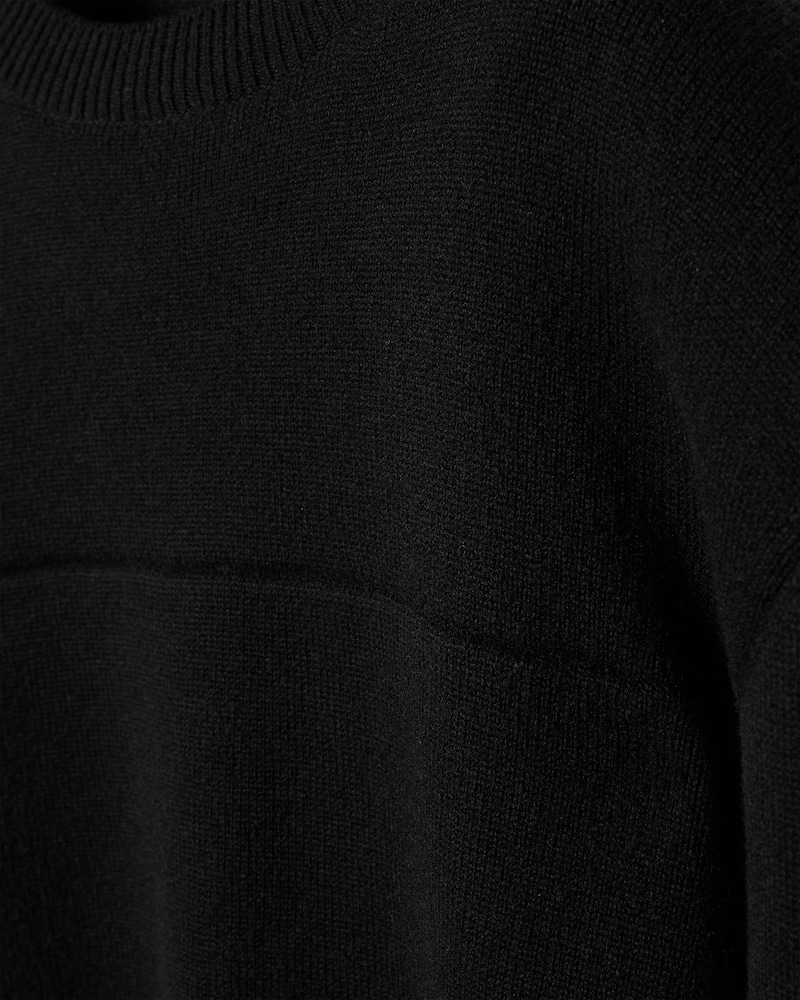 pull col rond cachemire - Noir -  - 1 | CELINE