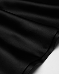 écharpe satin soie - Noir -  - 2 | CELINE