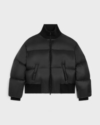 puffer jacket IN light nylon - BLACK -  - 1 | CELINE