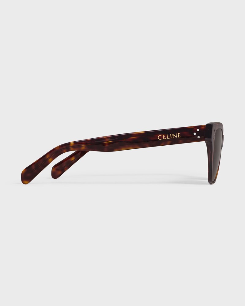 Cat Eye S359 sunglasses in Acetate - RED HAVANA -  - 1 | CELINE