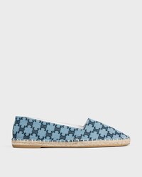 CLASSIC ESPADRILLES IN TRIOMPHE JACQUARD - Blue -  - 1 | CELINE