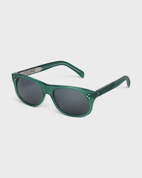 Black Frame 65 sunglasses in Acetate - MILKY GREEN -  - 2 | CELINE