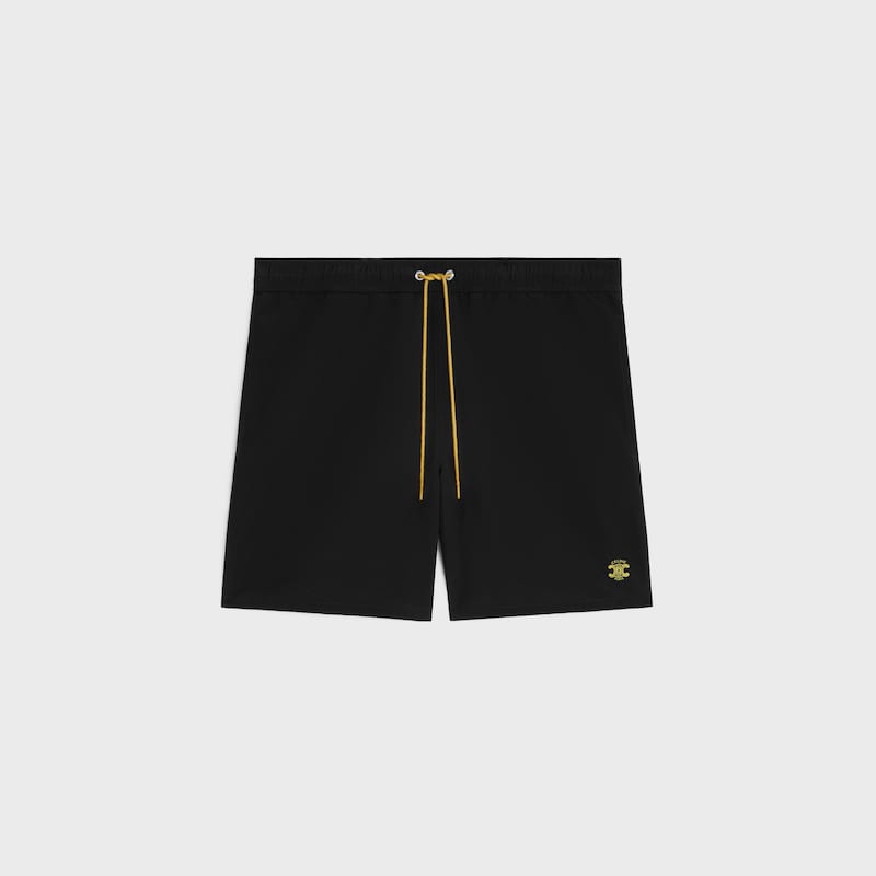 Shorts da bagno in nylon - NERO -  - 1 | CELINE