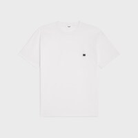 triomphe loose t-shirt IN cotton jersey - OFF WHITE / BLACK -  - 1 | CELINE
