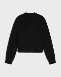 CÁRDIGAN DE SEDA DE CACHEMIRA - NEGRO -  - 2 | CELINE