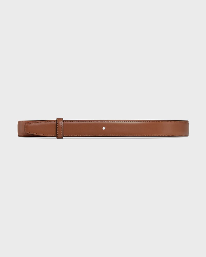 Reversible Strap 25MM IN TAURILLON - TAN / RICE -  - 1 | CELINE