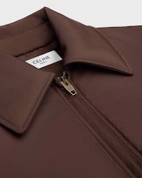 puffer jacket IN nylon - CHOCOLATE -  - 2 | CELINE