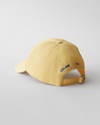 Gorra Triomphe Richelieu en sarga de algodón - AMARILLO PÁLIDO -  - 2 | CELINE