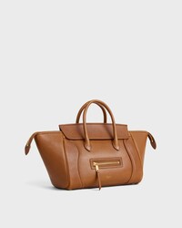 LUGGAGE PICCOLA IN MORBIDA PELLE DI AGNELLO LUCIDA - CUOIO CHIARO - HIVER CELINE - Selezione Invernale - 2 | CELINE