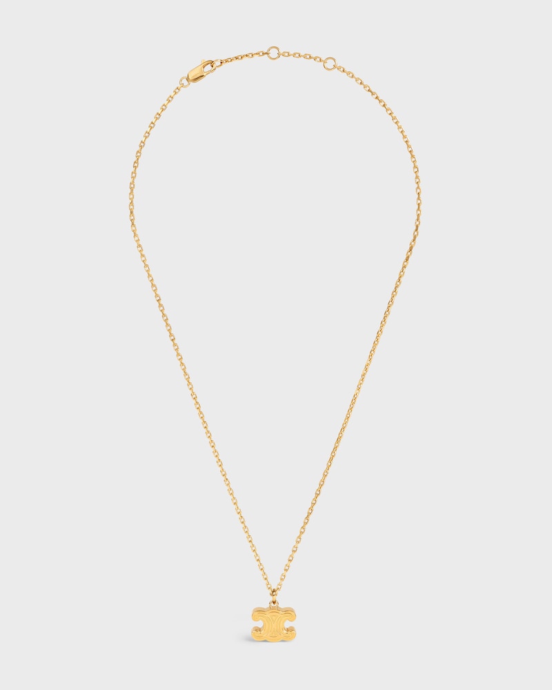 COLLIER CHUNKY TRIOMPHE EN LAITON DORÉ - Or - COLLIERS - 1 | CELINE