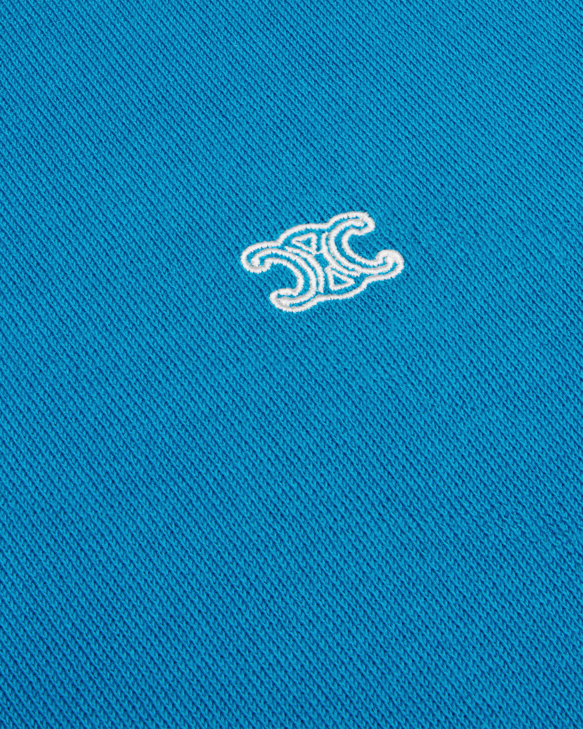 POLO IN fine cotton - BRIGHT BLUE | CELINE