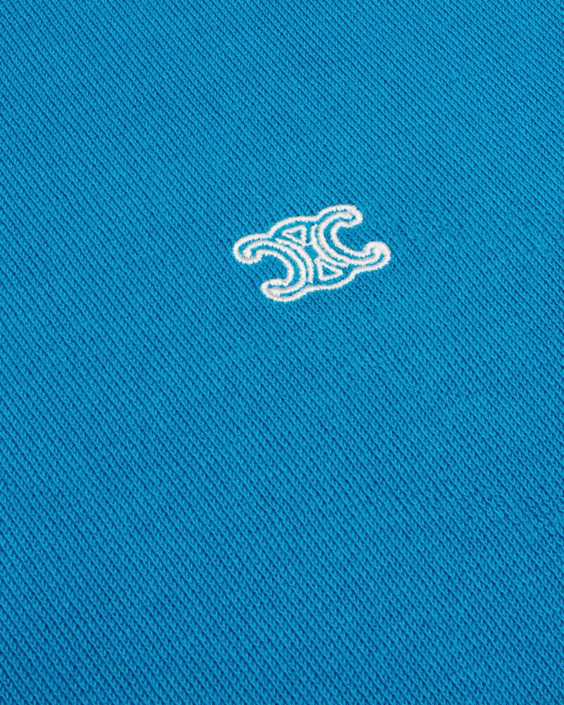 POLO IN fine cotton - BRIGHT BLUE -  - 1 | CELINE