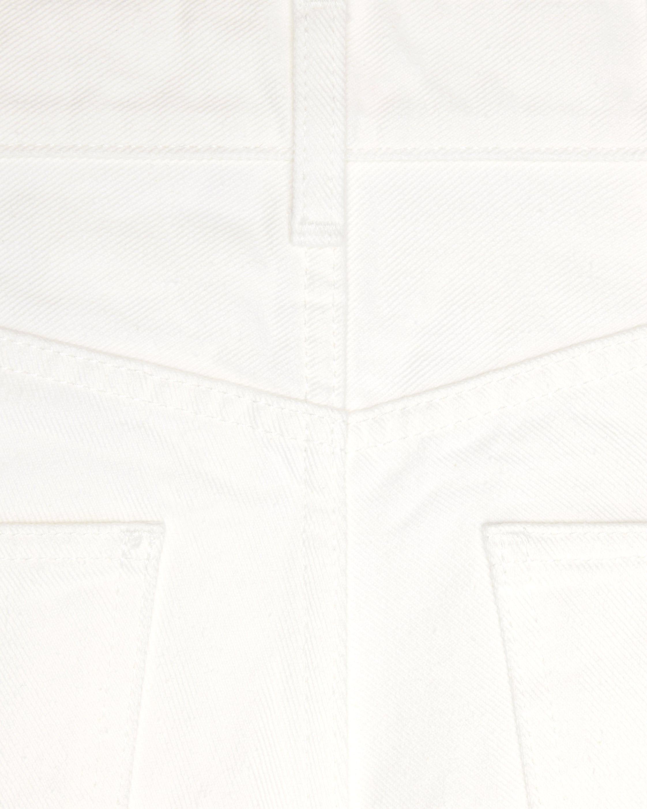 Jane flared jeans in optic white wash denim - OPTIC WHITE WASH