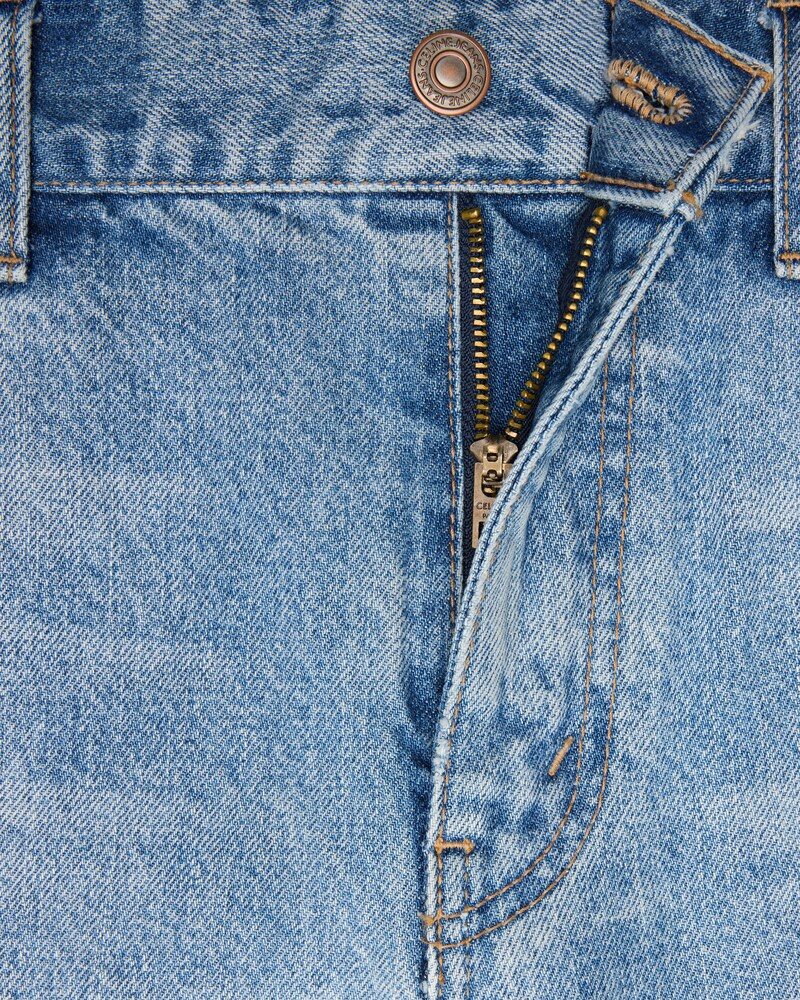 Jolene Jeans aus Denim in goldblauer Stone-Waschung - GOLDBLAU-WASCHUNG -  - 1 | CELINE