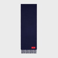 scarf IN cashmere - NAVY -  - 1 | CELINE