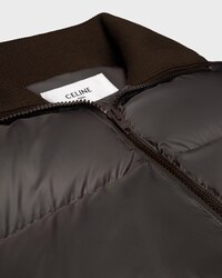 puffer jacket IN light nylon - DARK KAKI -  - 2 | CELINE