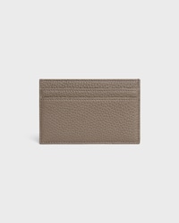 CARD HOLDER IN GRAINED CALFSKIN - SOURIS - CARD HOLDERS - 2 | CELINE