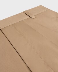 PANTALONES CORTOS CARGO MONTAUK DE ALGODÓN Y LINO - Beige oscuro -  - 2 | CELINE