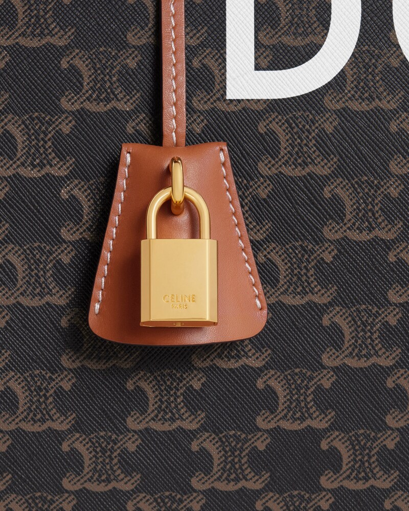 Voyage 50  Toile Triomphe avec Imprim&eacute; Dog - TAN - ACCESSOIRES POUR CHIEN - 1 | CELINE