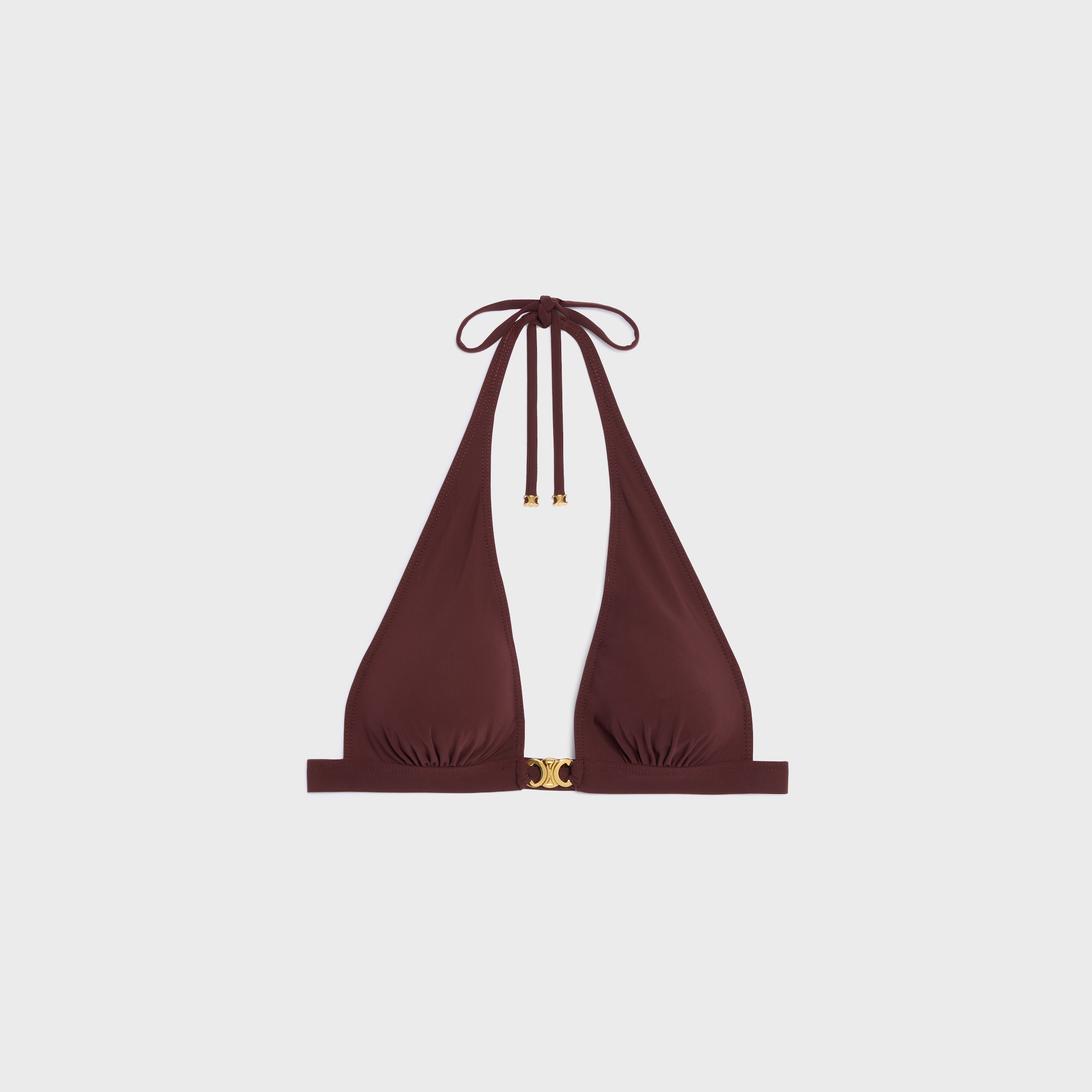CELINE triangle top IN matte jersey