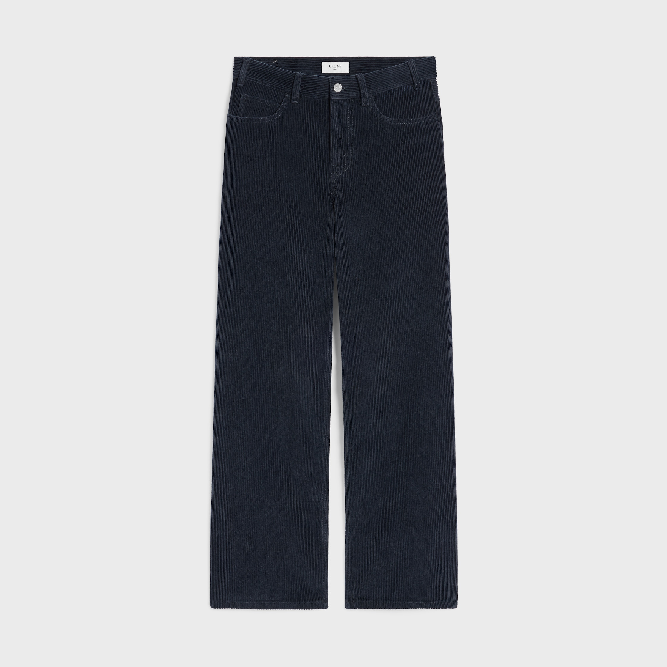 jolene jeans in corduroy - MIDNIGHT LIGHT STONE WASH | CELINE