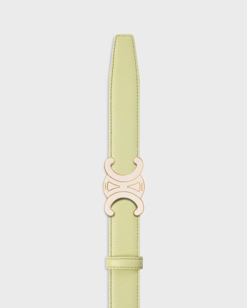 Reversible Strap 25MM IN Smooth and Grained Calfskin -  -  - 1 | CELINE
