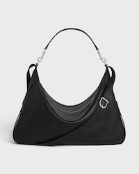 Large Romy IN SUPPLE GRAINED CALFSKIN - BLACK - ROMY - 2 | CELINE