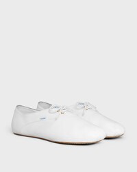 SCARPA JAZZ IN PELLE DI AGNELLO - Bianco ultra -  - 2 | CELINE