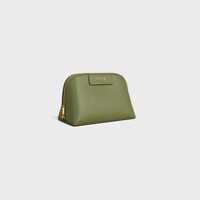 LIPSTICK COSMETIC POUCH IN SMOOTH CALFSKIN - LIGHT KHAKI / SANDCASTLE - POUCHES - 2 | CELINE
