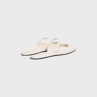 MACARON MULE IN GOATSKIN - CHALK -  - 2 | CELINE
