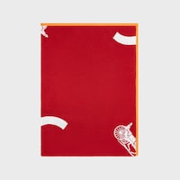 beach towel IN c sulky terry cotton - RED/WHITE -  - 2 | CELINE