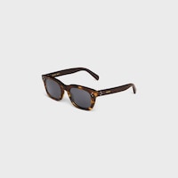 Black Frame 41 Sunglasses in Acetate - STRIPED HAVANA -  - 2 | CELINE