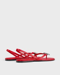BIKI SANDALEN AUS KALBSLEDER - ULTRA-ROT -  - 2 | CELINE