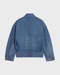 jacket IN rigid denim - DARK UNION WASH -  - 2 | CELINE